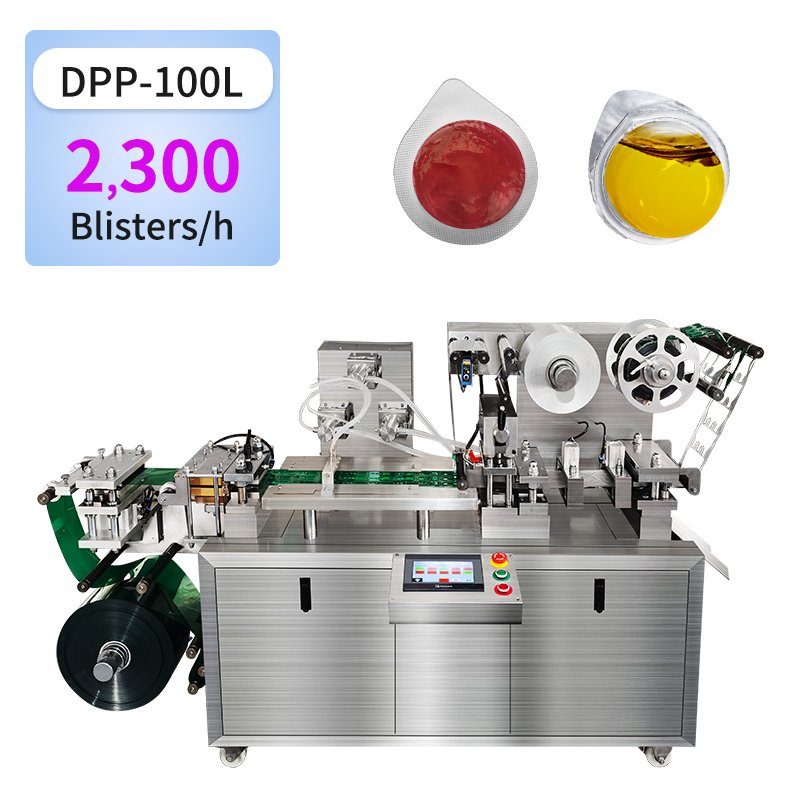 Máy đóng gói vỉ nước sốt DPP-100L
