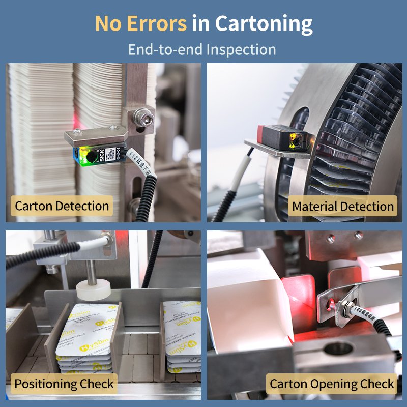 Blister ambalaj için otomatik kartonlama makinesi automatic cartoning machine for packing blister