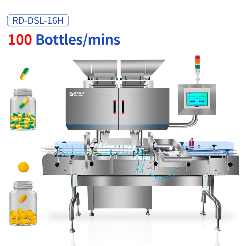 Capsule Tablet Counting Filling Machine - Ruida