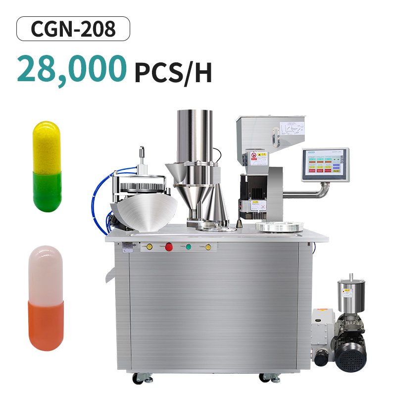 máquina de enchimento de cápsulas cgn-208