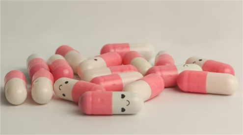 pink capsules