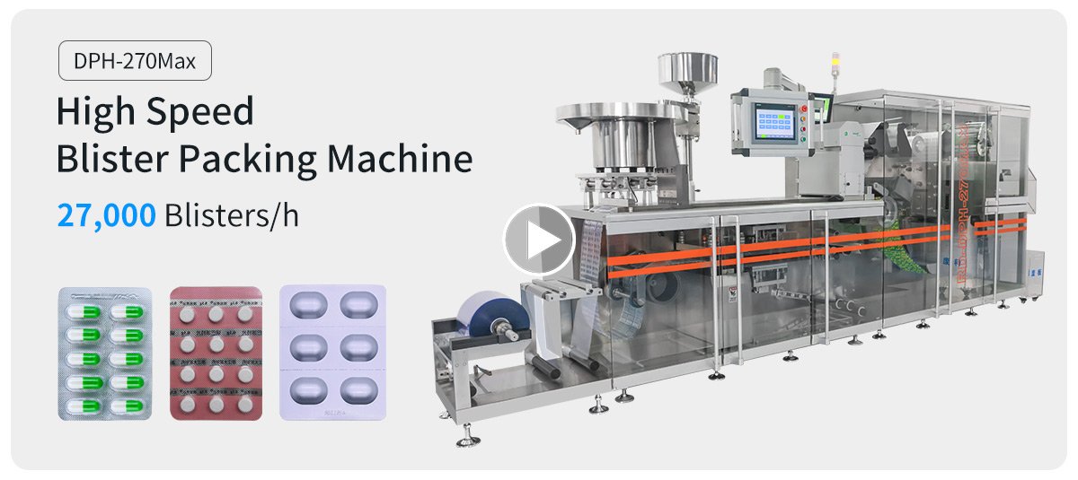 DPH-270Max High Speed Blister Packing Machine