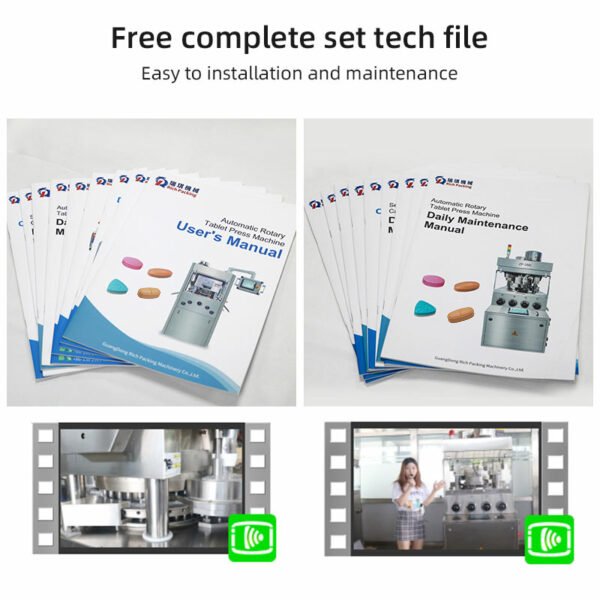 tablet pressing machine user's manual