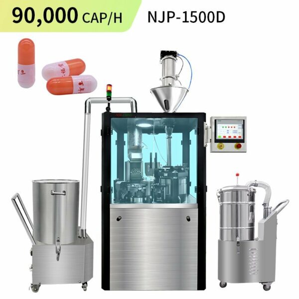 automatic capsule filling and sealing machine