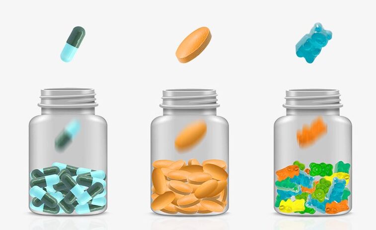 CapsuleCompriméGomme