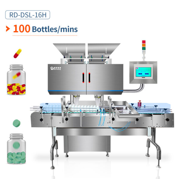 automatic capsule bottle filling counting machine
