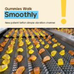 Teflon Dimple Vibration Channels