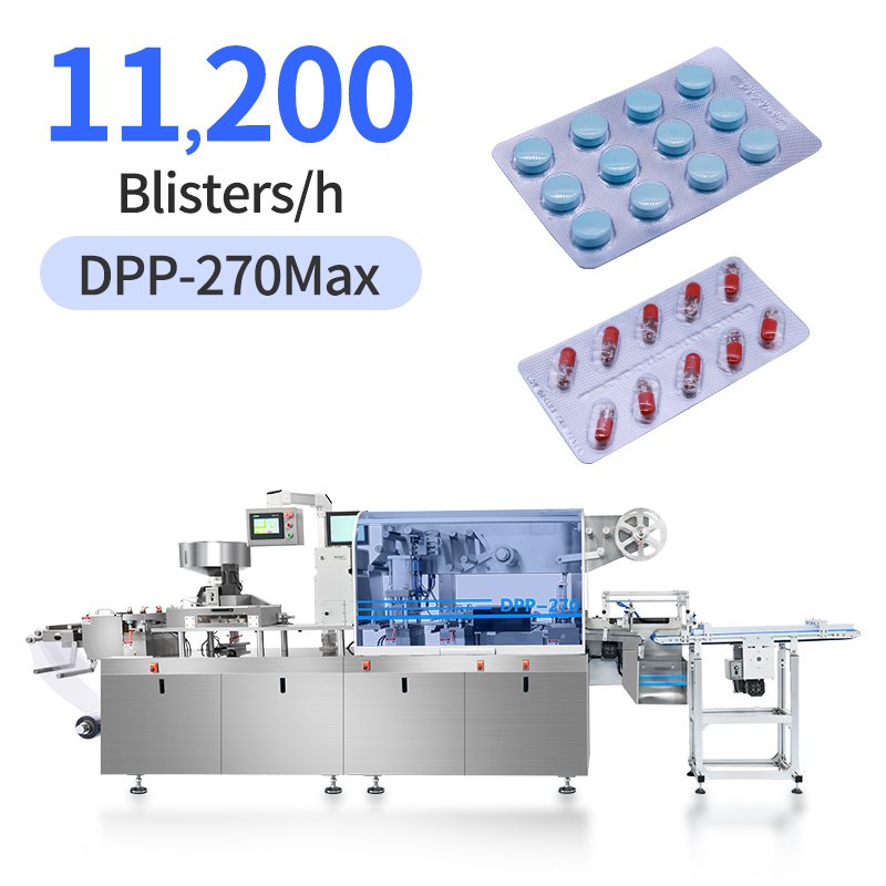DPP-270max Hochgeschwindigkeitsblasenpackungsmaschine