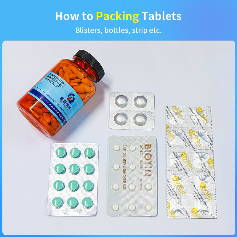 como embalar comprimidosos how to packing tablets