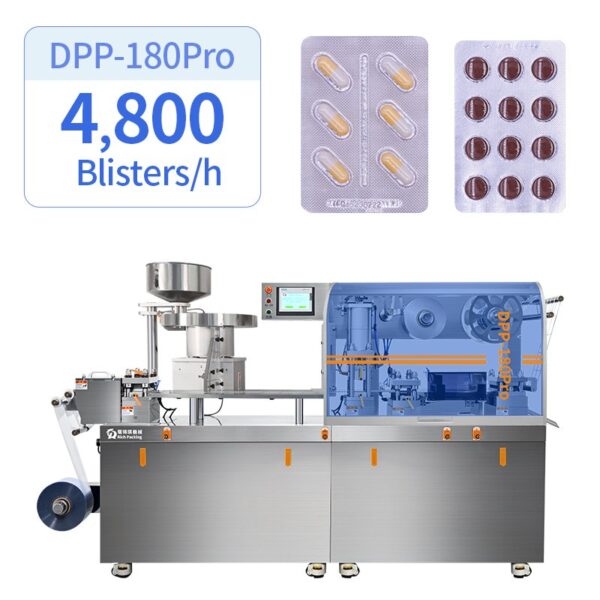 Alu Pvc Blister Paketleme Makinası