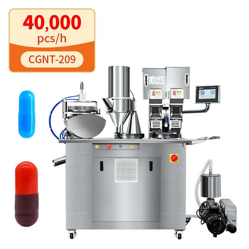 Semi Automatic Capsule Filling Machine with Simens PLC