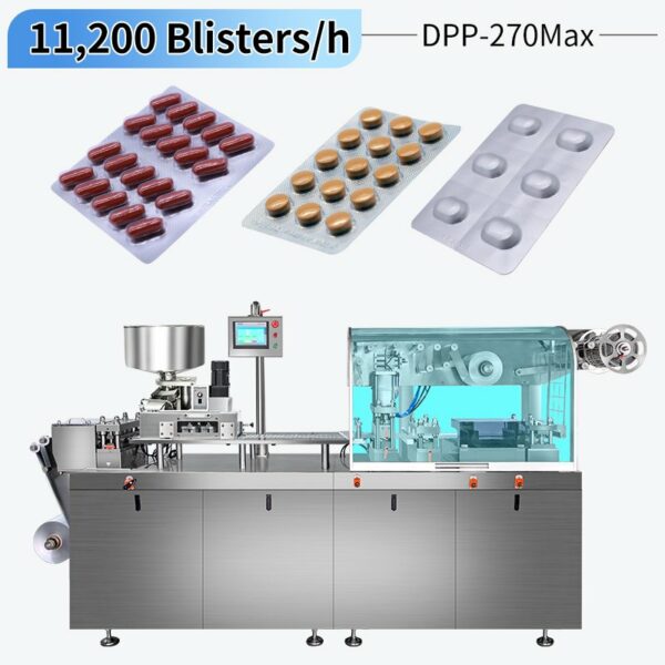 DPP-270Max blister packing machine