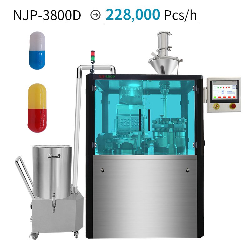 Машина для наполнения капсул NJP-3800D