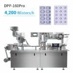 Alu alu blister packing machine