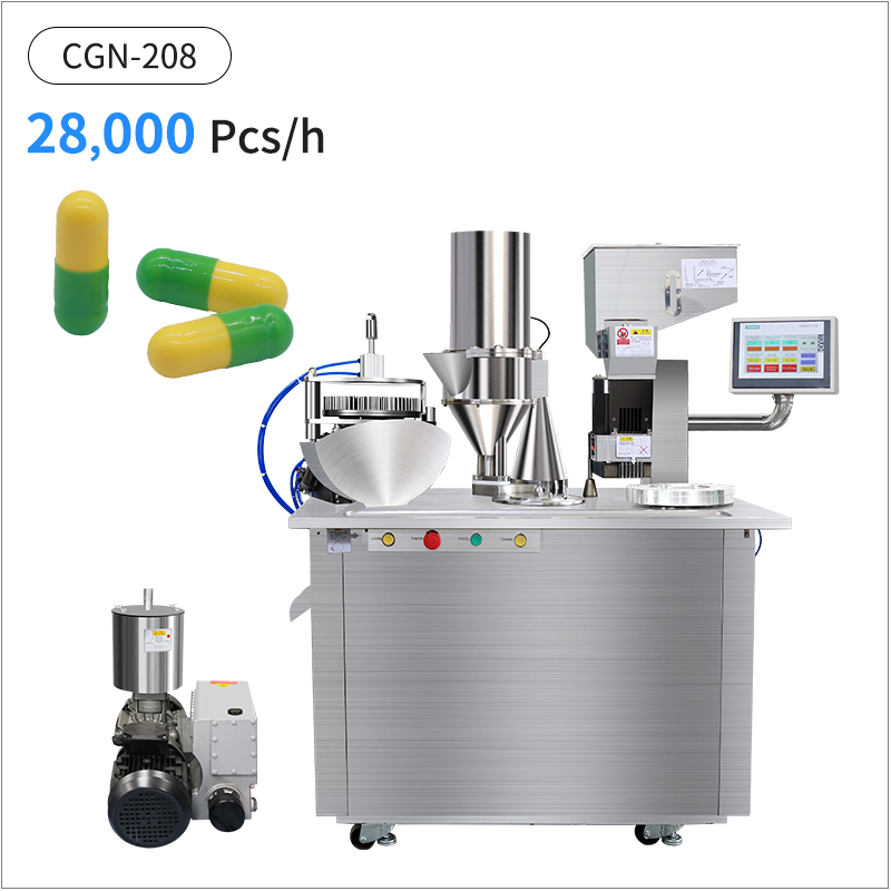 CGN-208 Semi Autoamtic Capsule Filling Machine