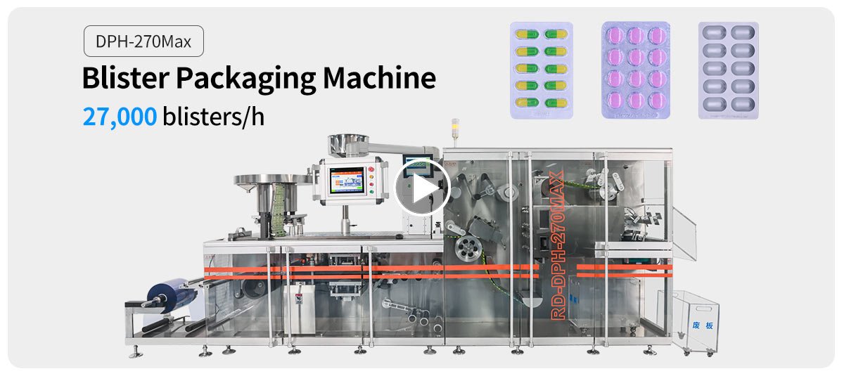 dph-270max roller blister packing machine