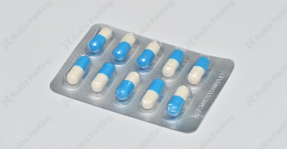 Packs de blister capsule