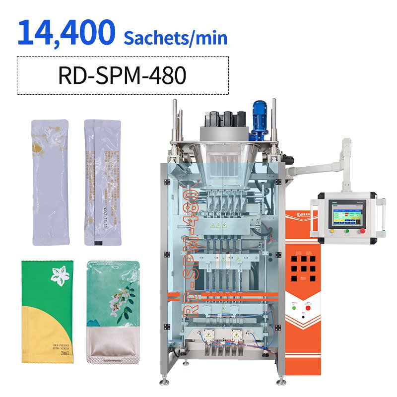 Three-Side Sealed Bag Sachet Packing Machine