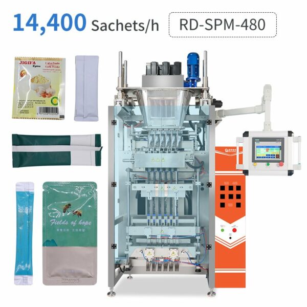 Three-Side Sealed Bag Sachet Packing Machine