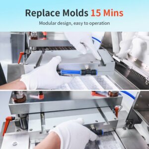 Replace molds 15 mins