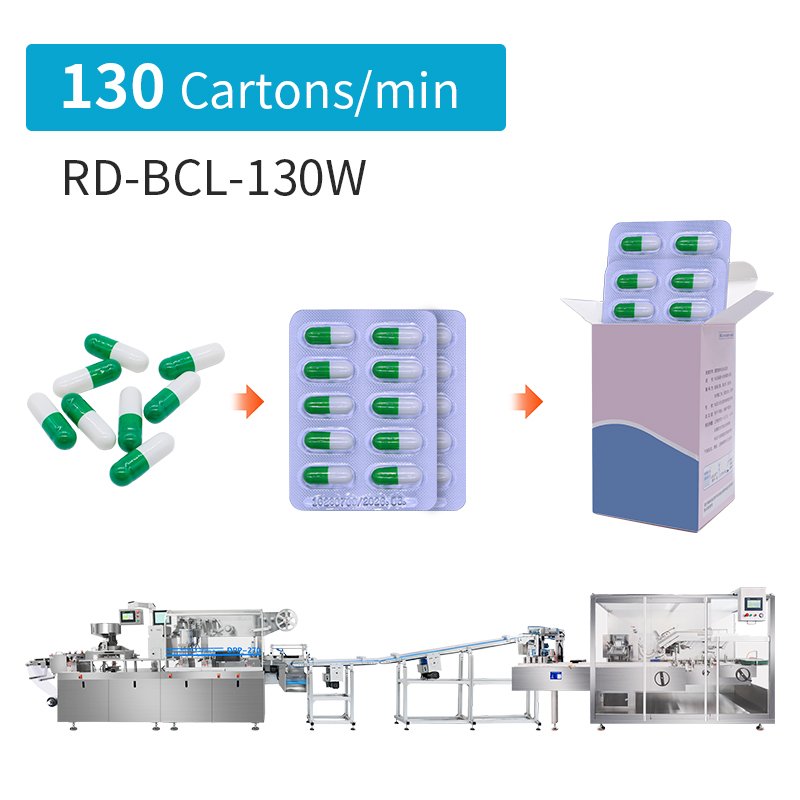blister cartoning line