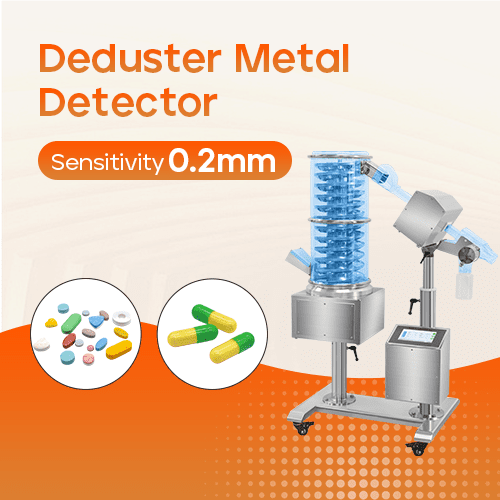 Tablet Deduster Metal Detection Machine
