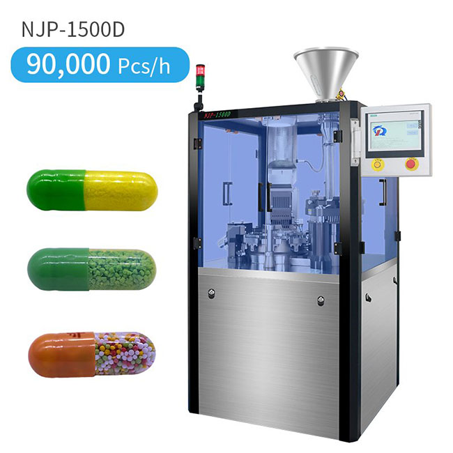 Capsule filling machine capable of controlling powder