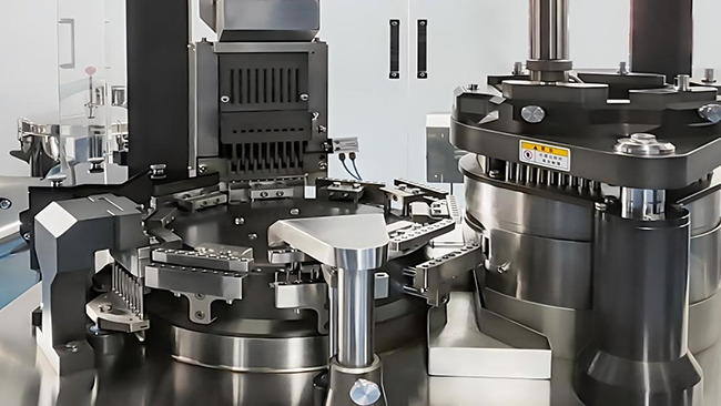capsule filling machine inside