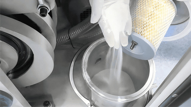 powder recycle of Capsule filling equipment