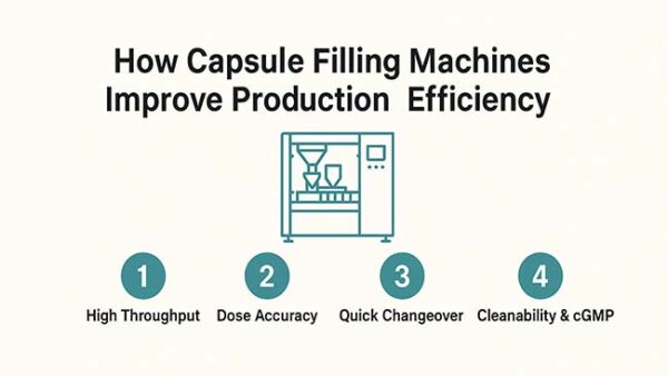 Features of pharmaceutical auto capsule making machine