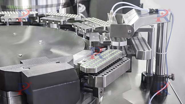 inside of automatic capsule fillers