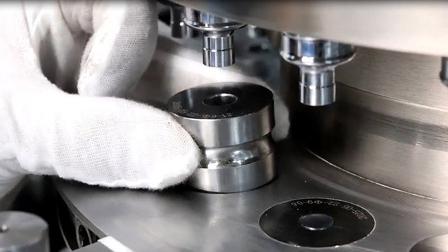 mold change pill press