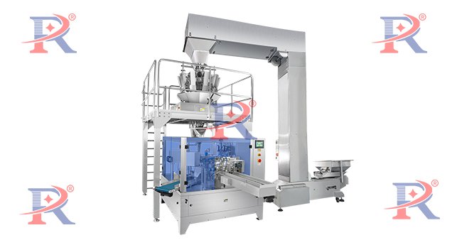 multi head weighter premade pouch packing machine