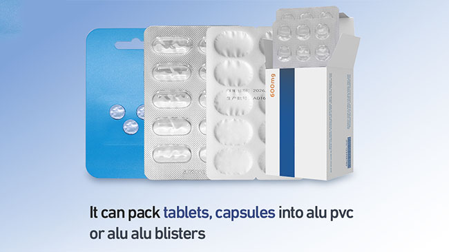 alu pvc alu alu blister packaging