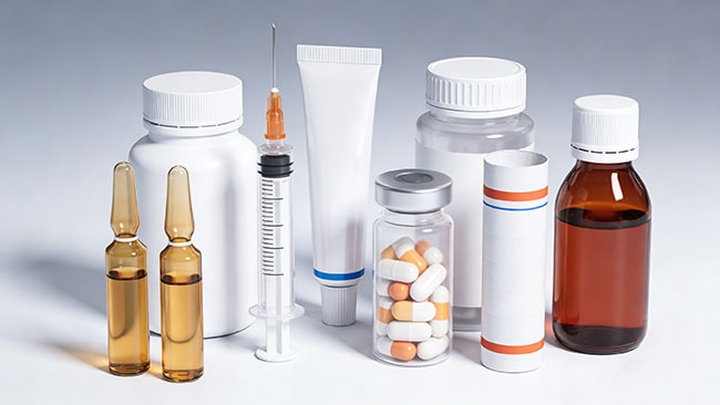 different types of pharmaceutical packaging