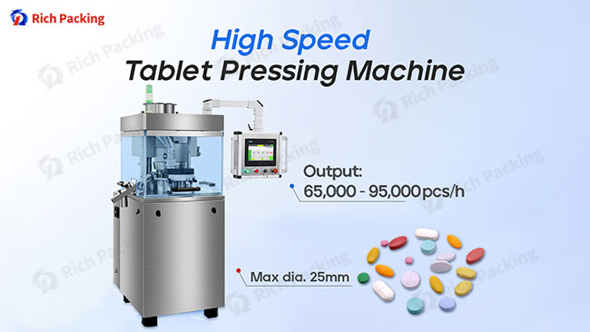 yüksek hızlı tablet pres makinesi