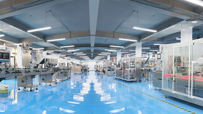 clean workshop of richpacking