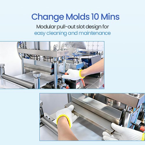Change Molds 10 Mins