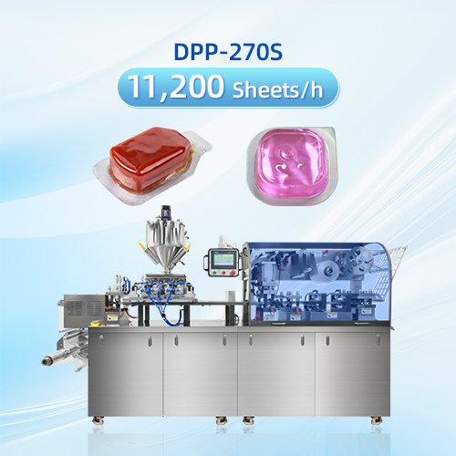 DPP-270S Ketchup Blister Packing Machine