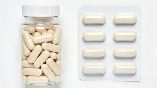 probiotic blister bottle packaging