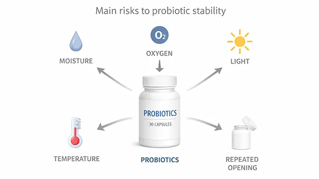 probiotic stability risks