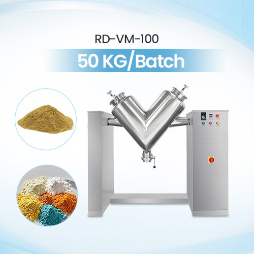 Powder Granule V Mixer Machine