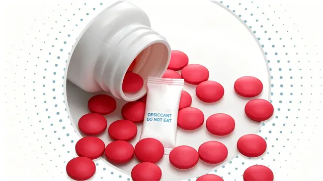 desiccant in pill bottles