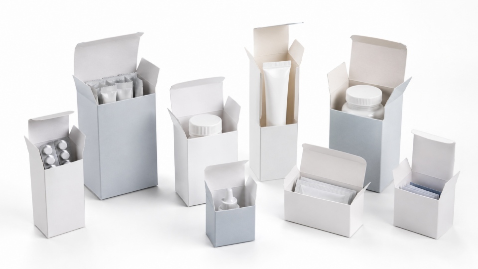 Products of the cartoning machine Products of the cartoning machine