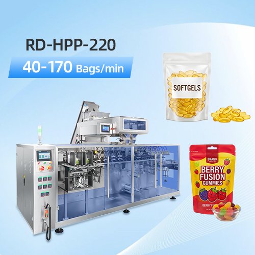 Gummy Counting Premade Pouch Packing Machine