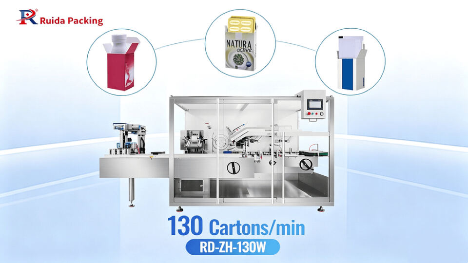 Le RD-ZH-130W fonctionne rapidement et de manière cohérente, accueillir des sachets, tubes, et blisters.