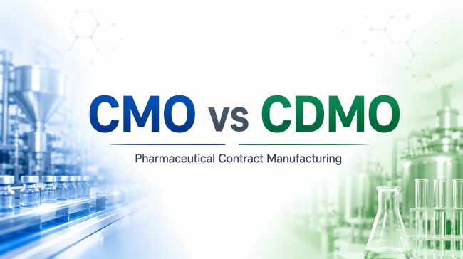 CMO vs CDMO pharmaceutical contract manufacturing comparison CMO vs CDMO pharmaceutical contract manufacturing comparison