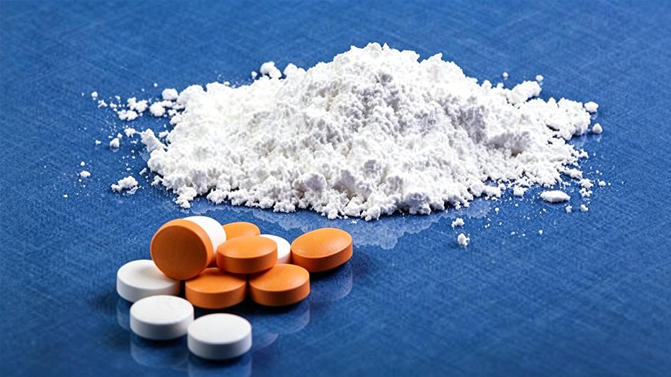 tablets and powder