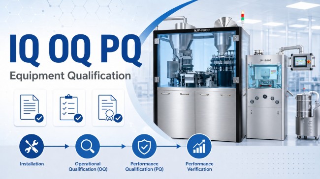 IQ OQ PQ pharmaceutical equipment qualification from installation to performance