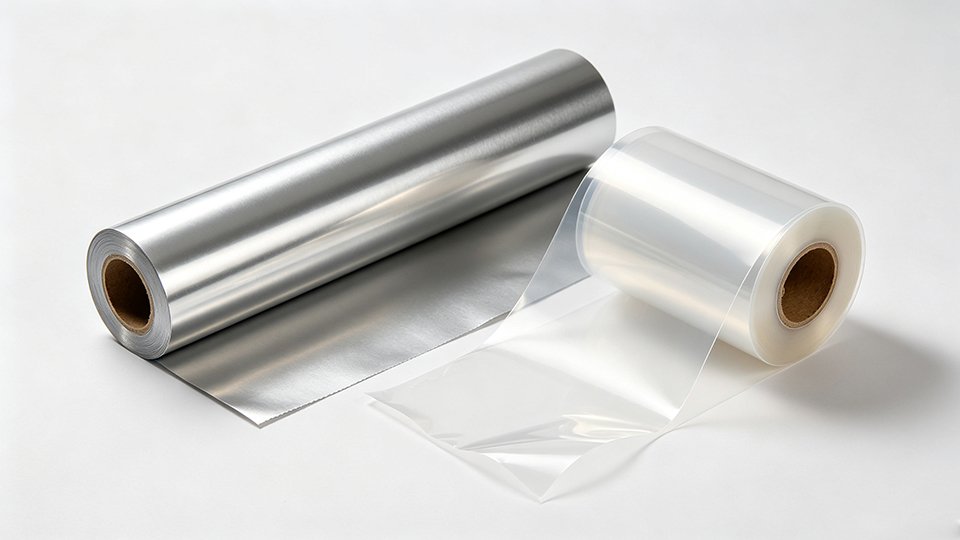 aluminum foil and pvc film
